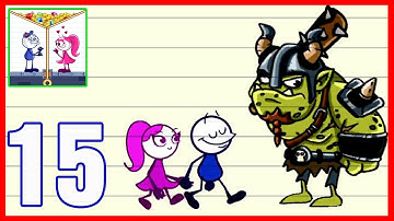 Pencil Boy Pull The Pin - Gameplay Walkthrough Part 15 - All Levels Solution (Android,iOS)