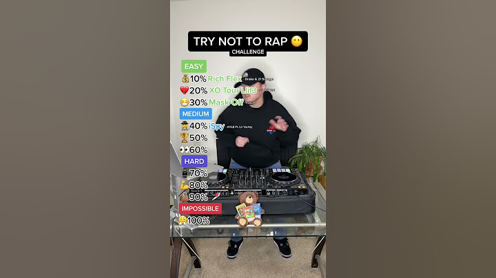 Try Not To Rap Challenge
