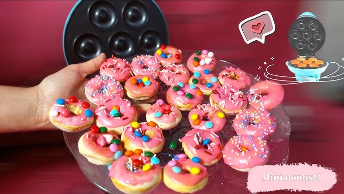  Mini fabricante de donas, máquina de donas desmontable