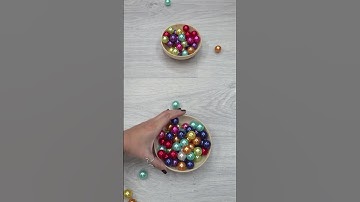 Most Satisfying Reverse Video With Beads #beads #satisfying