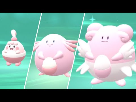 HOW TO Evolve Happiny into Chansey into Blissey in Pokemon Brilliant Diamond and Shining Pearl