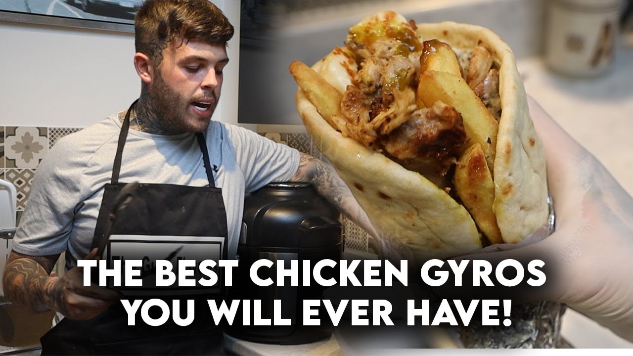 THE BEST CHICKEN GYROS RECIPE IN NINJA FOODI! YouTube