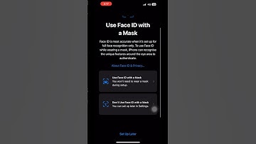 How to enable face iD with a mask😍🔥😍🔥 #iphone #shorts #short
