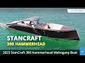 Stancraft 390 hammerhead  luxury mahogany wood runabout