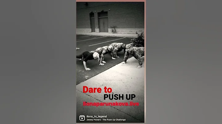 Dare to push up? Work hard for everything you want...