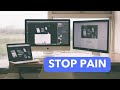 Step-by-Step Computer Set-Up to Stop Neck, Back & Arm Pain.