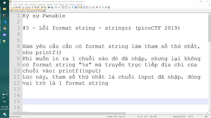 #5 - Lỗi format string - stringzz (picoCTF 2019)