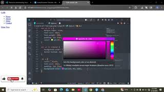 A Best Tutorial Video To Make A Best Website Step-By-Step Using only HTML &amp; CSS.