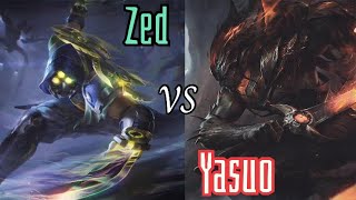 Yasuo Nightbringer vs Zed Psyops (Yasuo Gameplay) League Of Legend Wild Rift Indonesia