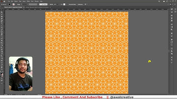Adobe illustrator CC Tutorial - How to make Vector Pattern Background Design