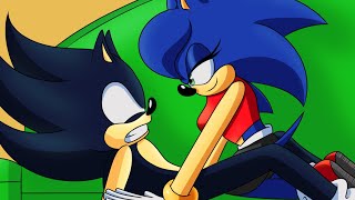 DARK SONICA KISSES SHADOW! - [Sonic Comic Dub] 