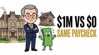 Two Neighbors, Same Paycheck — One Retires With $1M, One With $0