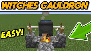 Minecraft Witches Cauldron Tutorial #Shorts