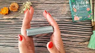 ASMR -  No talking - Soft oracle shuffling and flip cards — a calm moment to reflect. screenshot 5