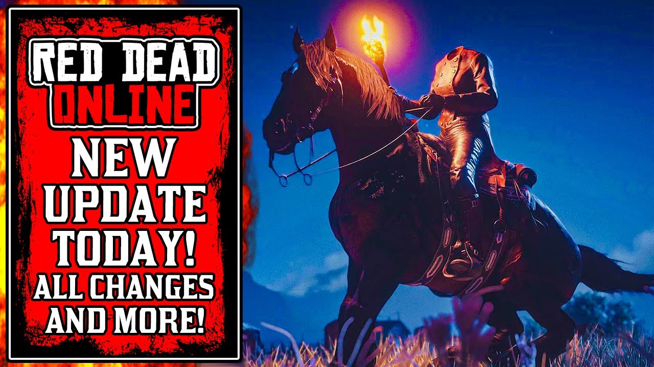 The NEW Red Dead Online Update Today (RDR2) - YouTube