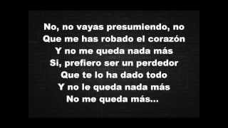 Enrique Iglesias - El Perdedor (Pop Version) ft. Marco Antonio Solís [Lyrics Video] chords