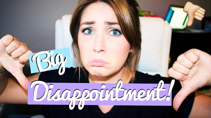 The BIGGEST Disappointment | So Annoyed...