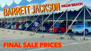 HOW MUCH DID THESE CLASSICS ACTUALLY SELL FOR AT BARRETT-JACKSON? | You Will Be SURPRISED!