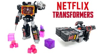 Transformers Netflix SIEGE Voyager Class SOUNDBLASTER Review