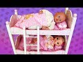 A Bunk Bed for Baby Dolls: Baby Annabell Doll & Baby Alive Doll - Dolls and Toys