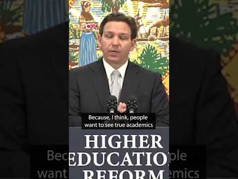 Ron DeSantis to remove DEI programs from Florida state universities | USA TODAY #Shorts