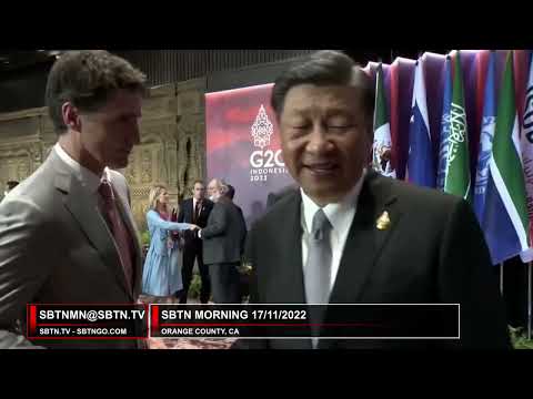 Video Chủ Tịch Tập Cận Bình 'dũa' thủ tướng Canada ngay tại... - youtube