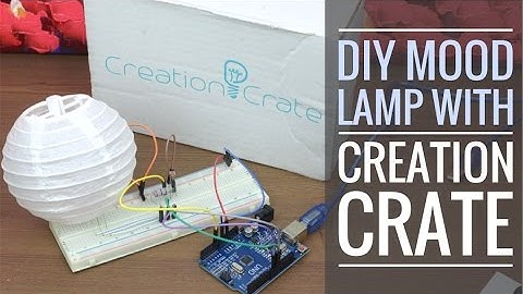 DIY Mood Lamp with Creation Crate