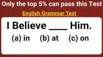 Only 5% Can Score Over 95% on This Mixed Grammar Quiz! Can You? 🤯🔥