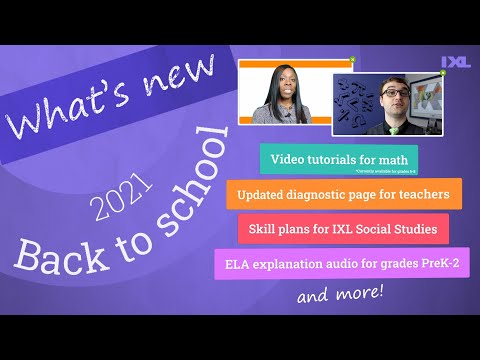 What’s new on IXL: Back to school 2021