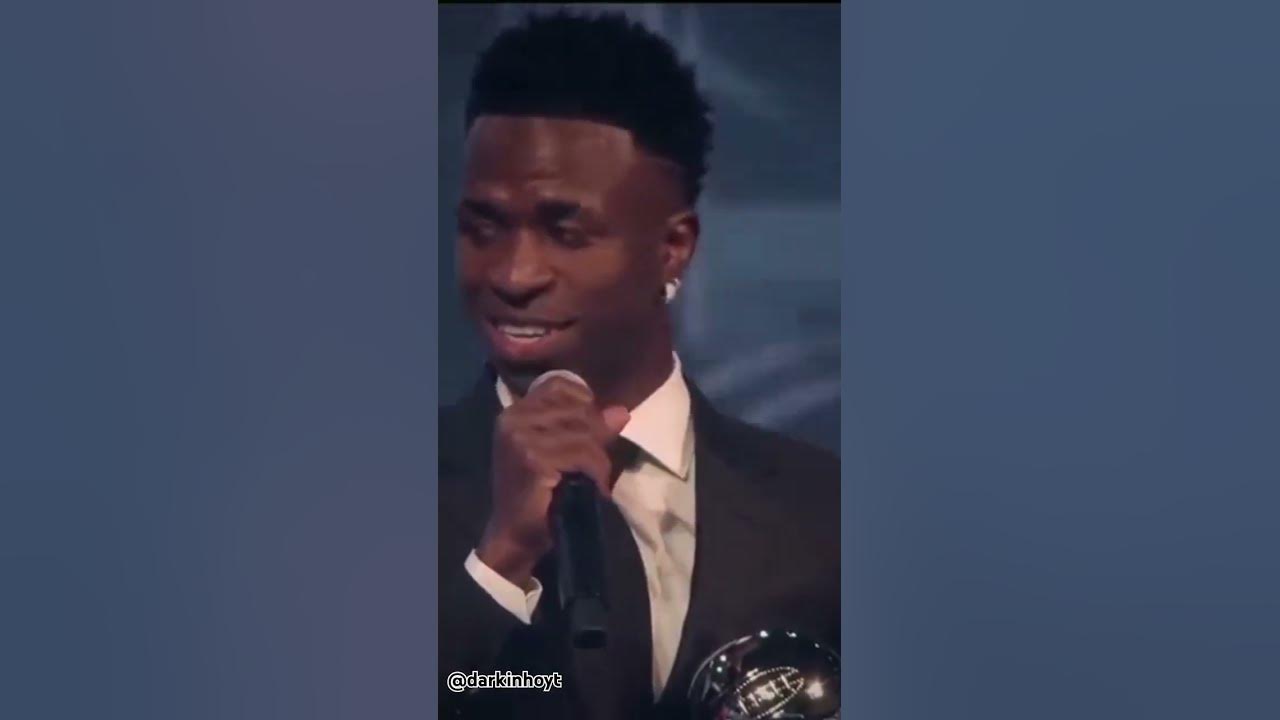Vinícius júnior e o ganhador do the best YouTube
