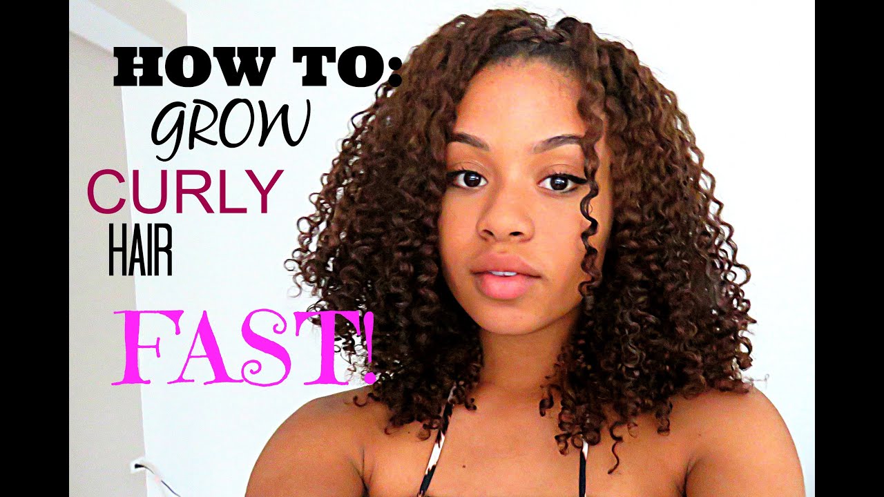 How to: Grow Curly Hair FAST! 