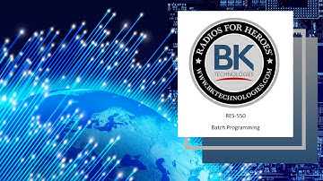 RES-550: Batch Radio Programming