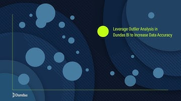 Leverage Outlier Analysis in Dundas BI to Increase Data Accuracy