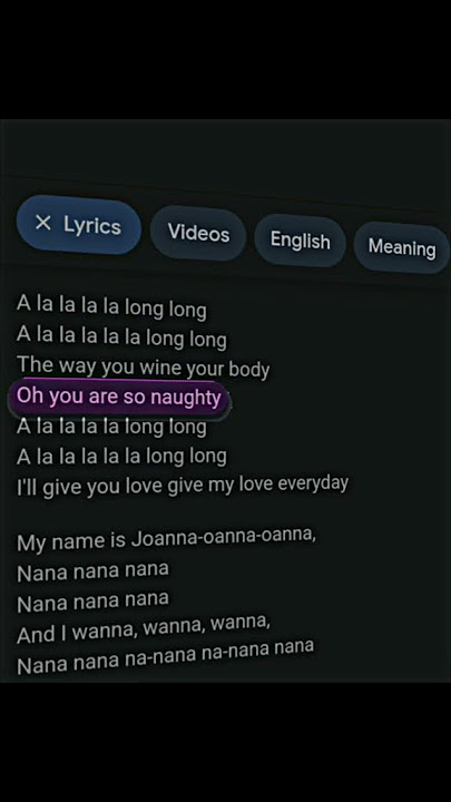 Lirik DJ Joanna😎