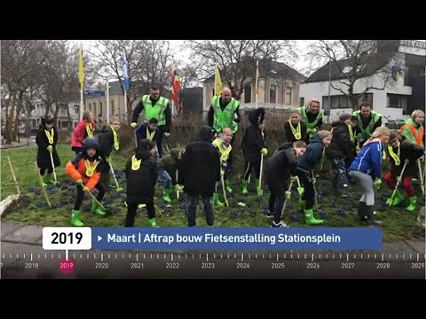 Terugblik bouw gastvrije stadsentree Stationsplein Zwolle | ?? Ontdek Spoorzone Zwolle!