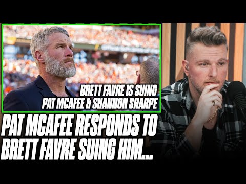 Pat McAfee Responds To Brett Favre Suing Him For Defamation…