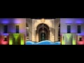 Projection Mapping Animation - MCAST & V18 Architectural 3D Christmas Projection Mapping