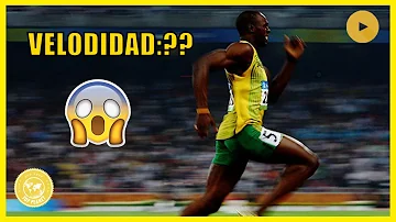 ¿Cuál es la velocidad máxima de Usain Bolt?