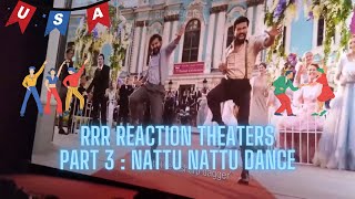RRR Reaction BEST MOMENT | Bridge Scene | USA Theater | RRR Oscar| Ram Charan, Jr. NTR, SS Rajamouli
