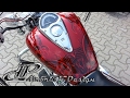 Airbrush Honda VTX 1300S - Skull Design