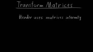 Humane Rigging 03 - 3D Bouncy Ball 06 - Transform Matrices
