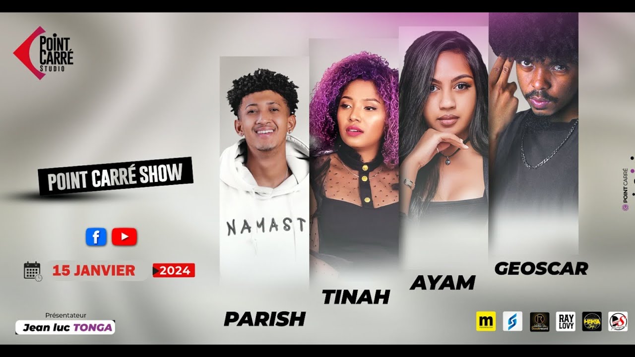💥POINT CARRÉ Show 💥Resadresaka sy mozika miarak'@ Parish, Tinah, Ayam, Geoscar 🎼