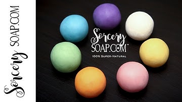 Mixing Soap Dough Colors by Sorcery Soap™