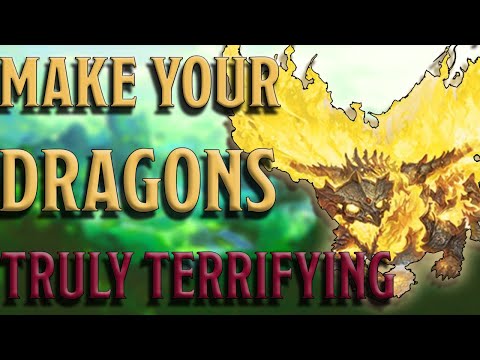 How to Make Dragons FEEL Like a Massive Threat In Dungeons and Dragons | D&D 5e