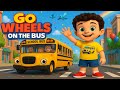 Ride the Wheels on the Bus and sing - Along! 🚌🎶 | Classic Nursery Rhymes with Actions