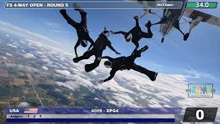 XPG4 - 4-way OP. Formation Skydiving National Championships
