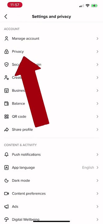 How to hide who you are following on TikTok