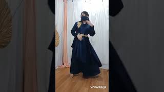 Gamis pesta wanita terbaru dress muslim modern zenova
