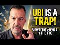 UBI could be a Trap: Universal Service Delivery may be the way out!