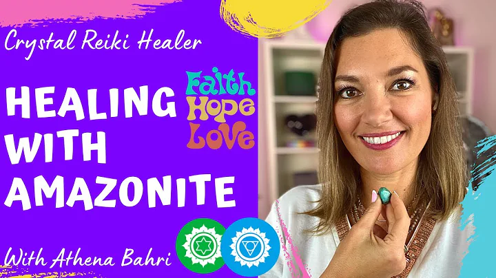 Healing with AMAZONITE! #throatchakra #heartchakra